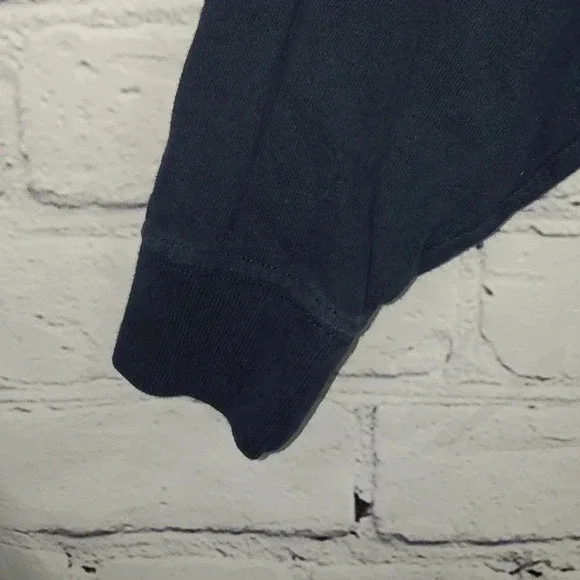 Men′s Carhartt Original Fit Crewneck Long Sleeve T-Shirt w Sleeve Logo Size S - Picture 3 of 11